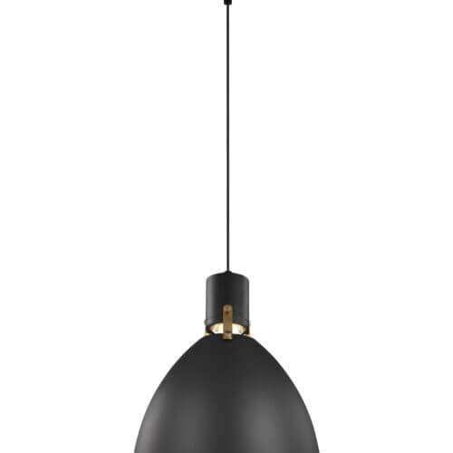 GENERATION LIGHTING Brynne Small LED Pendant Matte Black P1442MB-L1 quebec city