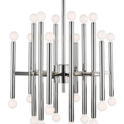 GENERATION LIGHTING Beckham Modern Medium Chandelier TC10524PN burlington