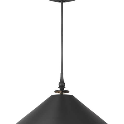 GENERATION LIGHTING Capri Wide Pendant Aged Iron TP1001AI ottawa