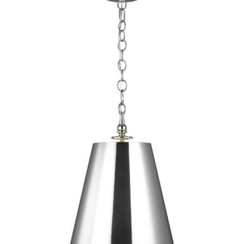GENERATION LIGHTING Capri Tall Pendant Polished Nickel TP1012PN
