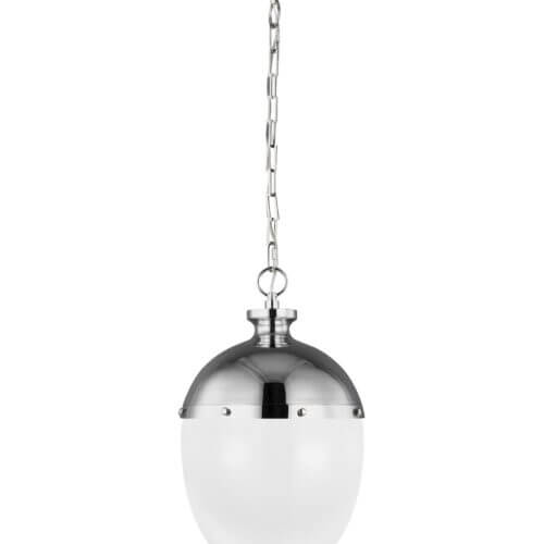 GENERATION LIGHTING Aubry Pendant Polished Nickel TP1082PN port elgin