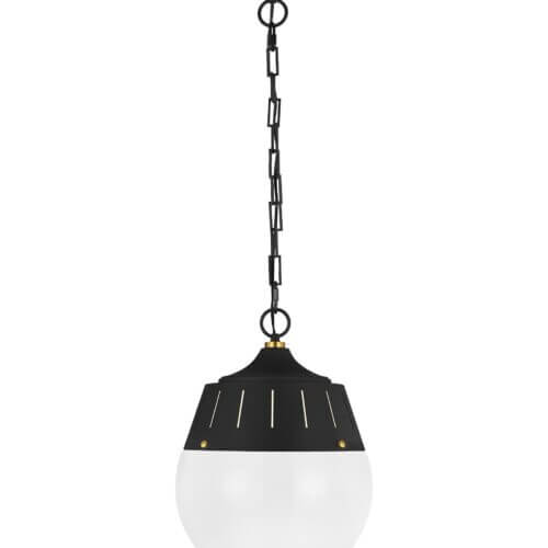GENERATION LIGHTING Arlett Pendant Midnight Black TP1092MBK/BBS woodbridge