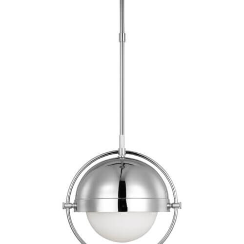 GENERATION LIGHTING Bacall Large Pendant Polished Nickel TP1101PN montreal