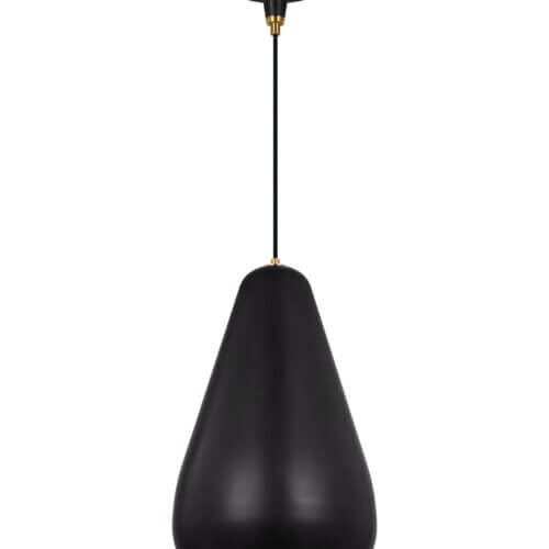 GENERATION LIGHTING Clasica Small Pendant Aged Iron TP1141AIBBS godridge