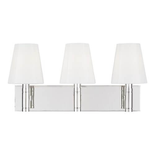 GENERATION LIGHTING Beckham Classic 3 - Light Vanity TV1033PN aurora