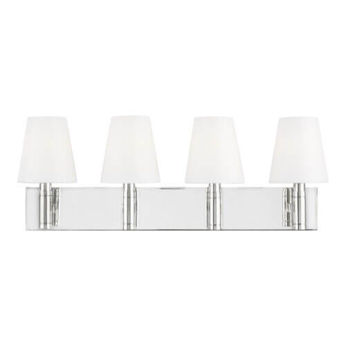 GENERATION LIGHTING Beckham Classic 4 - Light Vanity TV1044PN newmarket