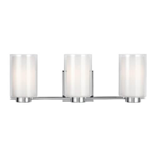 GENERATION LIGHTING Bergin 3 - Light Vanity Chrome VS22603CH barrie