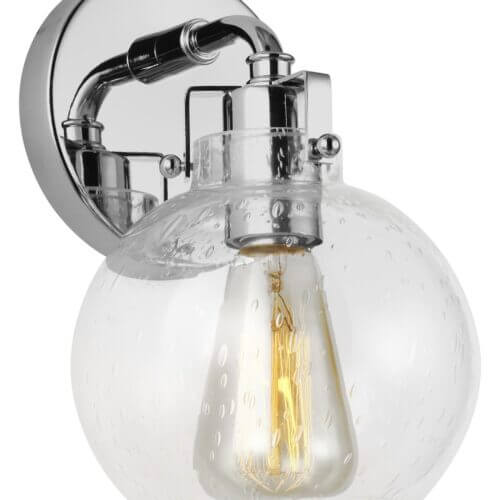 GENERATION LIGHTING Clara 1 - Light Sconce Chrome VS24401CH vaughan