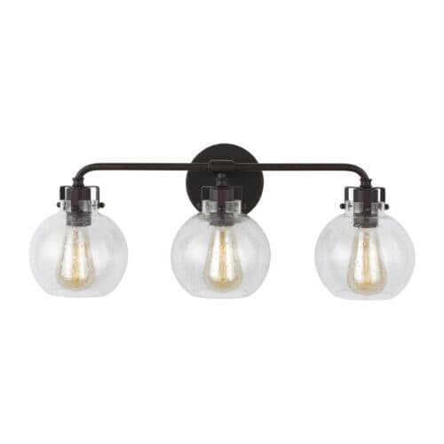 GENERATION LIGHTING Clara 3 - Light Vanity Oil Rubbed Bronze VS24403ORB collingwood