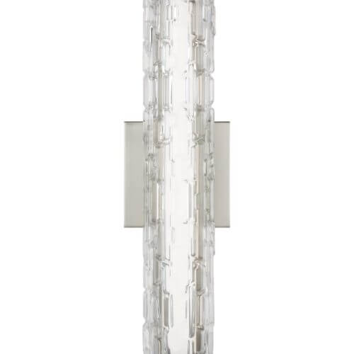 GENERATION LIGHTING Cutler 18" LED Sconce Satin Nickel WB1876SN-L1 collingwood