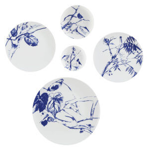 RENWIL NARINE PLATES SET OF FIVE W6717 calgary