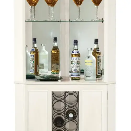 HOWARD MILLER PIEDMONT V CORNER WINE CABINET 690046 calgary