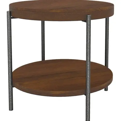 HEKMAN BEDFORD PARK ROUND SIDE TABLE 26004 midland