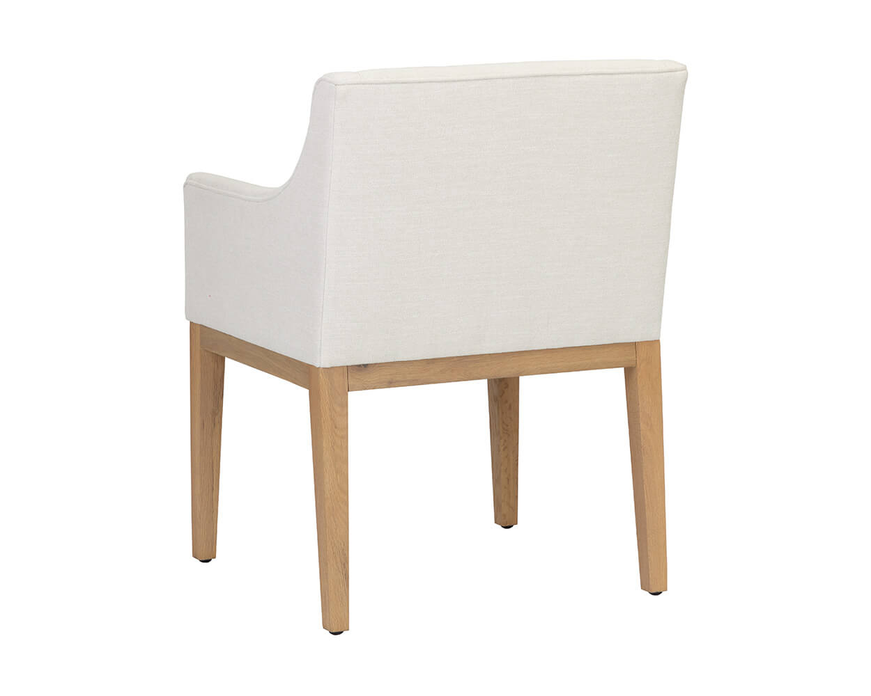 SUNPAN Malik Dining Armchair - Natural - Heather Ivory Tweed 107789 mississauga