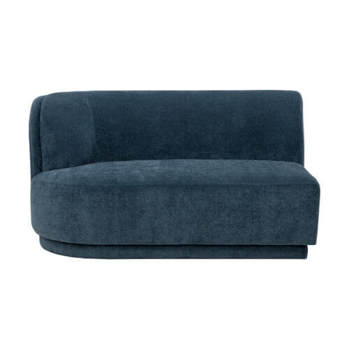 SUNPAN Jaclyn Modular - Left Armchair - Danny Dusty Blue 107897 niagara