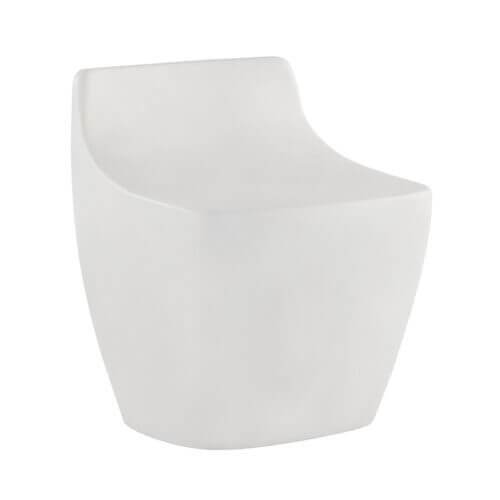 SUNPAN Ledger Stool - White 109275 erin mills