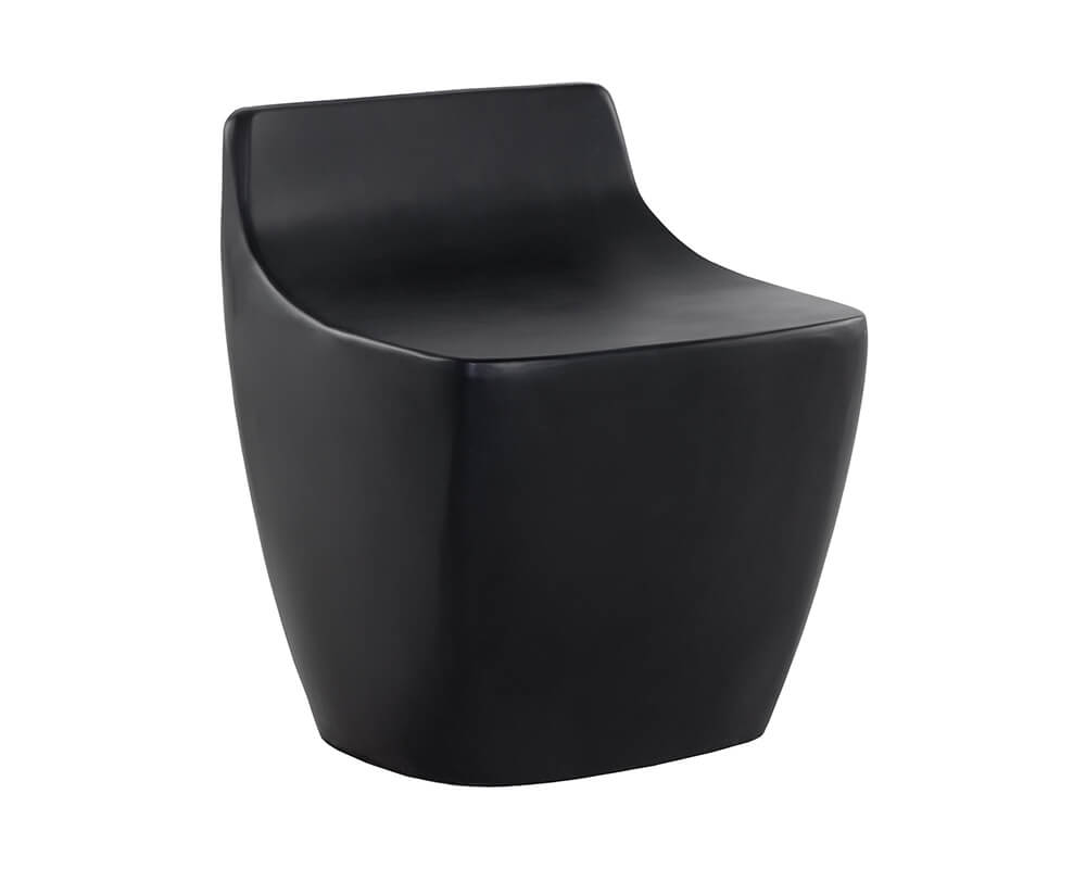 SUNPAN Ledger Stool - Black 109276 trenton