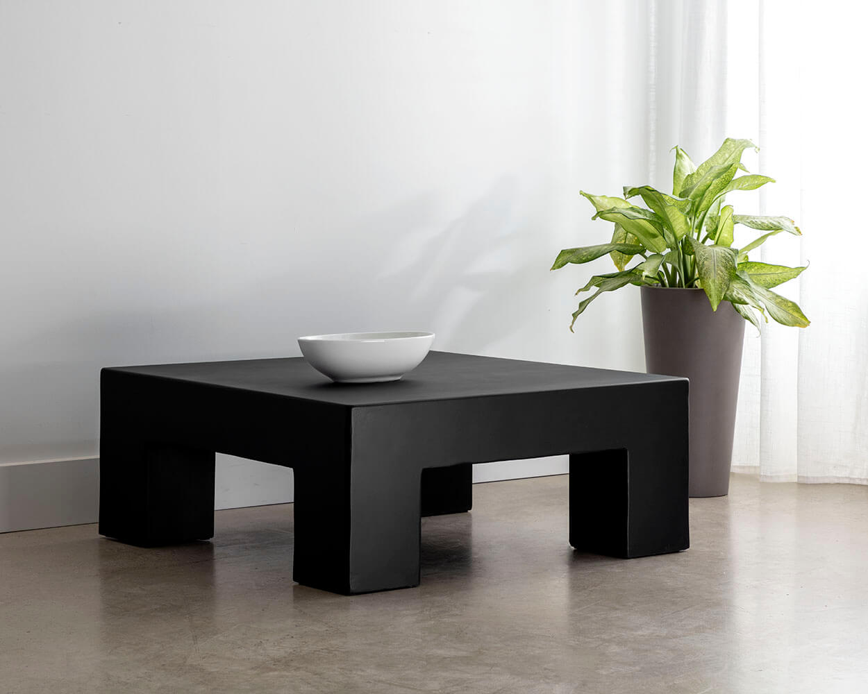 SUNPAN Renley Coffee Table - Black 109283 montreal