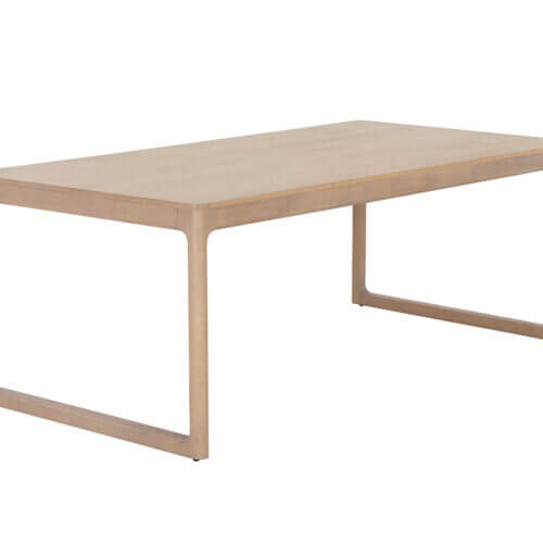 SUNPAN Rivero Dining Table - Light Wash - 80" 109824 sarnia