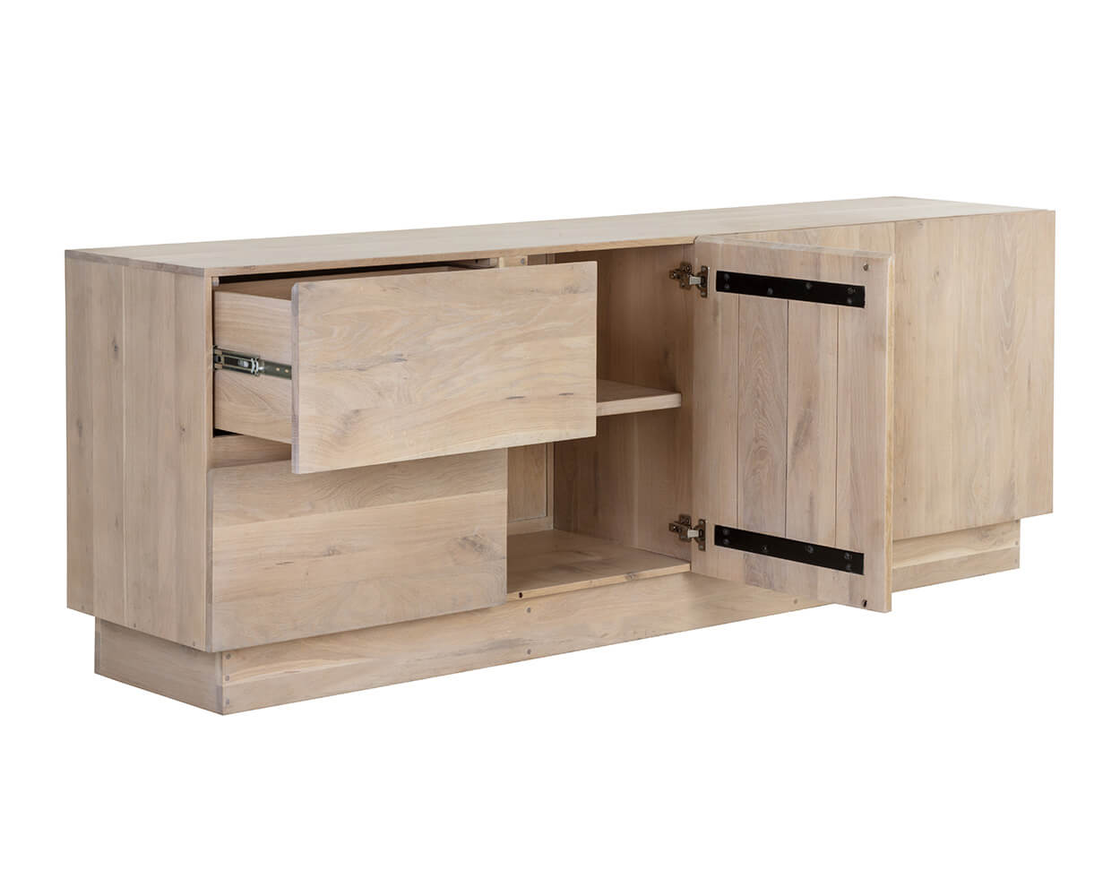 SUNPAN Althea Sideboard - Light Oak 109827 laval