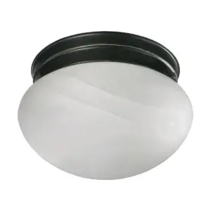 Quorum 8" FAUX ALAB MUSHROOM -OW 3021-8-95