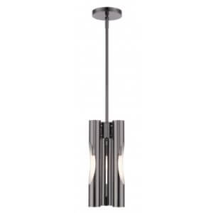 LIVEX LIGHTING Acra Pendant Chandelier Black Chrome 45913-46 oakville