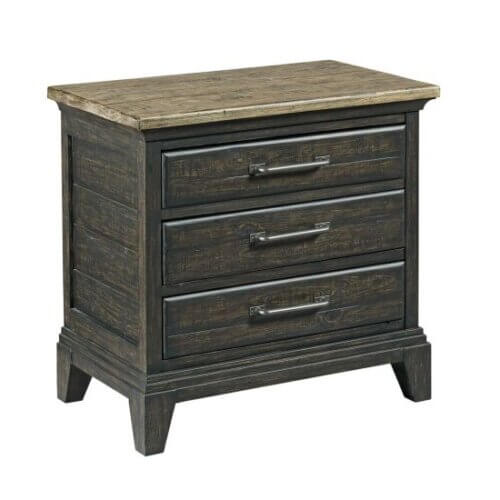 KINCAID PLANK ROAD BLAIR NIGHTSTAND CHARCOAL 706-420C vaughan