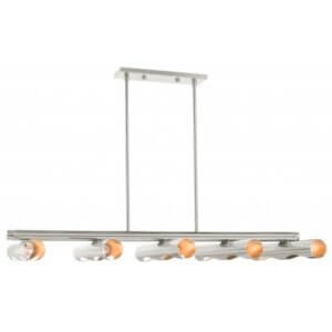 LIVEX LIGHTING Novato Large Linear Chandelier 45898-91 windsor