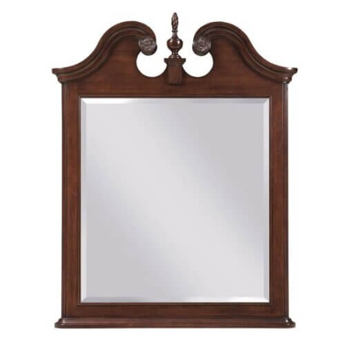 KINCAID HADLEIGH VERTICAL PEDIMENT MIRROR 607-030 erin mills