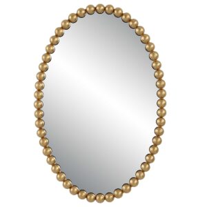 UTTERMOST SERNA OVAL MIRROR, GOLD 09875 peterborough