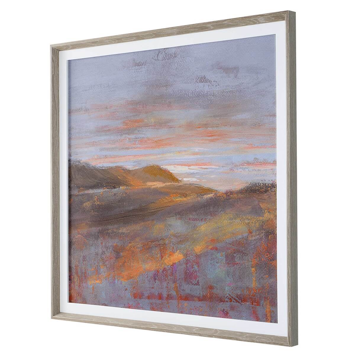 UTTERMOST DAWN ON THE HILLS FRAMED PRINT 41452 gravenhurst