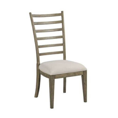 KINCAID PLANK ROAD OAKLEY SIDE CHAIR STONE SET OF TWO 706-636S port elgin