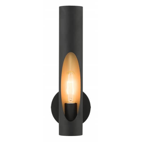 LIVEX LIGHTING Novato Single Sconce Black 45891-04 toronto