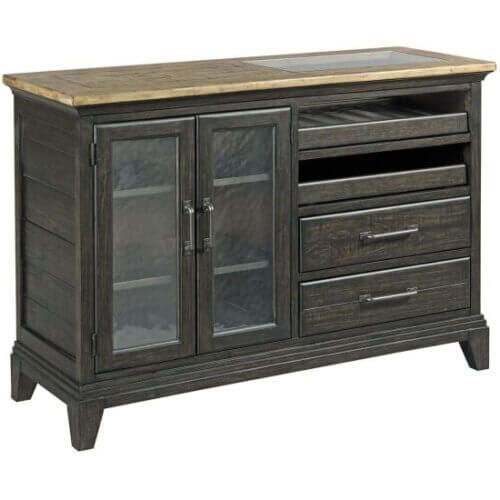 KINCAID PLANK ROAD PLEASANT HILL WINE SERVER CHARCOAL 706-890C richmond hill