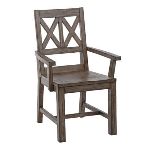 KINCAID FOUNDRY WOOD ARM CHAIR SET OF TWO 59-062 vaughan