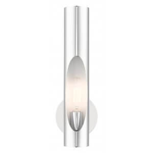 LIVEX LIGHTING Novato Single Sconce Polished Chrome 45891-05 mississauga