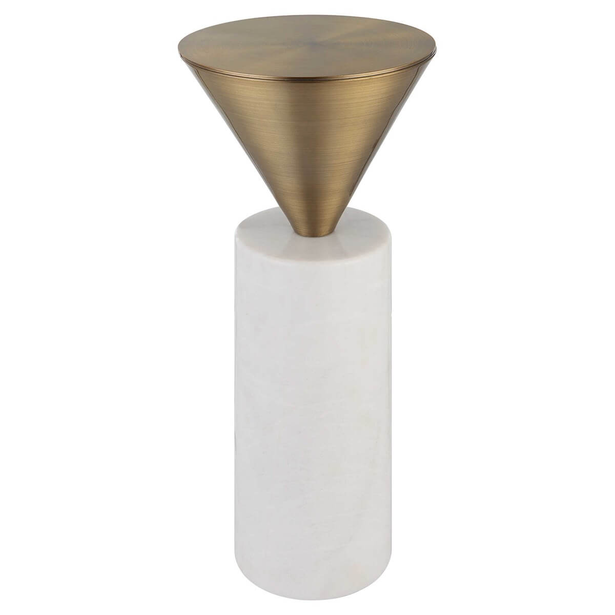UTTERMOST TOP HAT DRINK TABLE BRASS 25250 otttawa