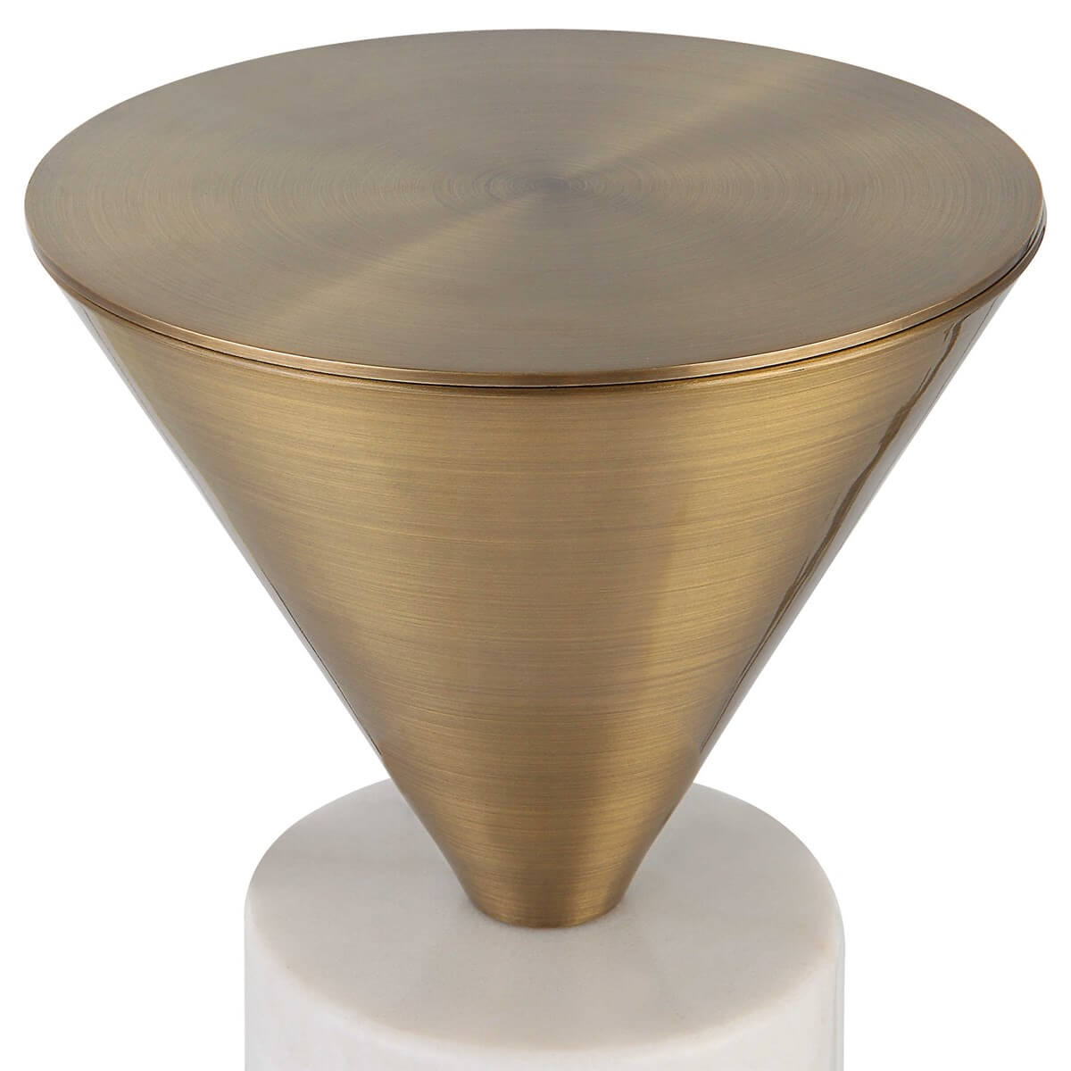 UTTERMOST TOP HAT DRINK TABLE BRASS 25250 otttawa