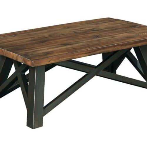 KINCAID MODERN CLASSICS CROSSFIT RECTANGULAR COCKTAIL TABLE 69-1433 woodbridge
