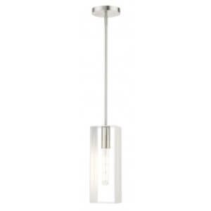 LIVEX LIGHTING Soma Pendant Brushed Nickel 45951-91 aurora