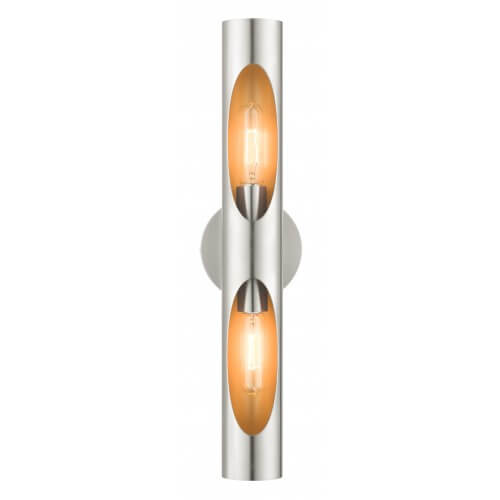 LIVEX LIGHTING Novato Large Sconce Brushed Nickel 45892-91 quebec city