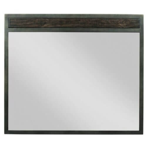 KINCAID PLANK ROAD SHELLEY MIRROR CHARCOAL 706-020C oakville