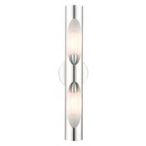 LIVEX LIGHTING Novato Large Sconce Polished Chrome 45892-05 halifax