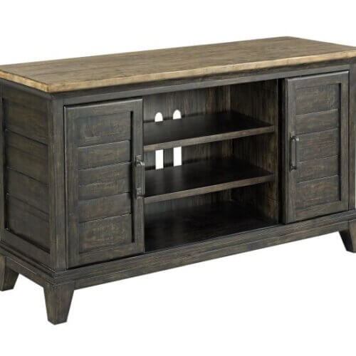 KINCAID PLANK ROAD 54" ARDEN ENTERTAINMENT CONSOLE CHARCOAL 706-586C king city