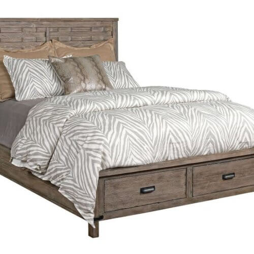 KINCAID FOUNDRY PANEL QUEEN BED WITH STORAGE FOOTBOARD 59-138P north york
