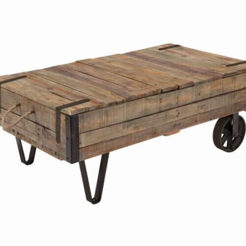 KINCAID MODERN CLASSICS INDUSTRAL CART COCKTAIL TABLE 69-2025 collingwood