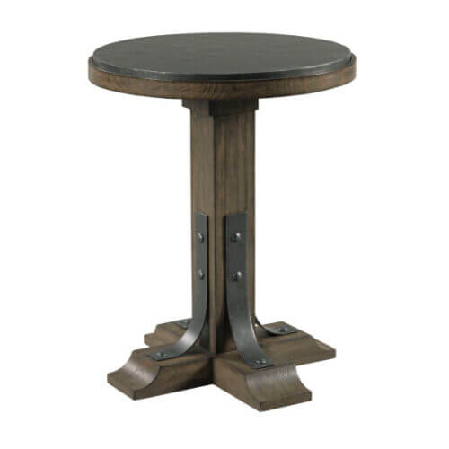 KINCAID ACQUISTIONS CONNOR ROUND ACCENT TABLE 111-1200 montreal