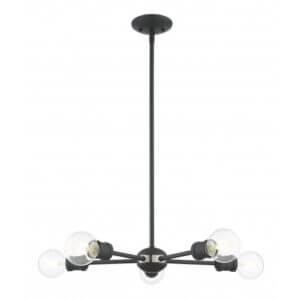 LIVEX LIGHTING Lansdale Scandinavian Gray with Brushed Nickel Accents 46135-76 ottawa