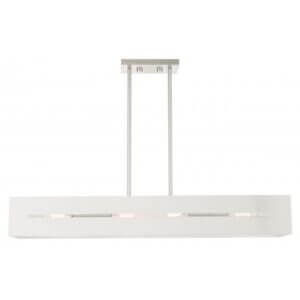 LIVEX LIGHTING Soma Linear Chandelier Brushed Nickel 45957-91 north york