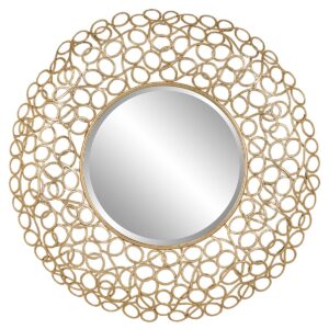 UTTERMOST SWIRL ROUND MIRROR 09850 vancouver